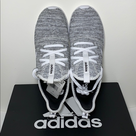 ADIDAS CloudFoam Pure Running Sneakers, Gray NIB - Picture 11 of 14